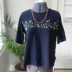 Chali Embroidered Blouse